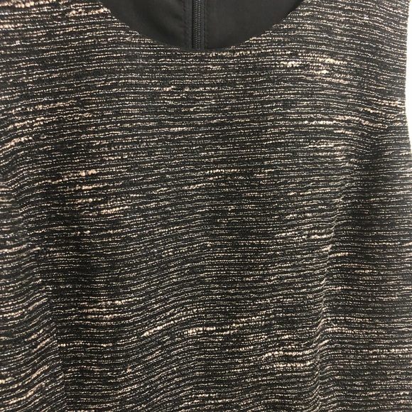 The Limited Black Shimmer Tweed Fit & Flare Dress - Picture 3 of 6